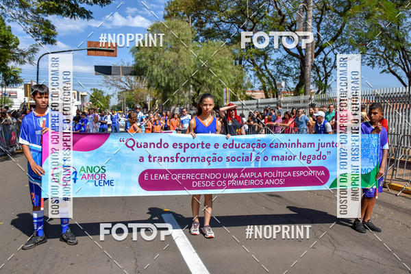 Buy your photos of the eventDesfile C�vico Anivers�rio da cidade de Leme on Fotop