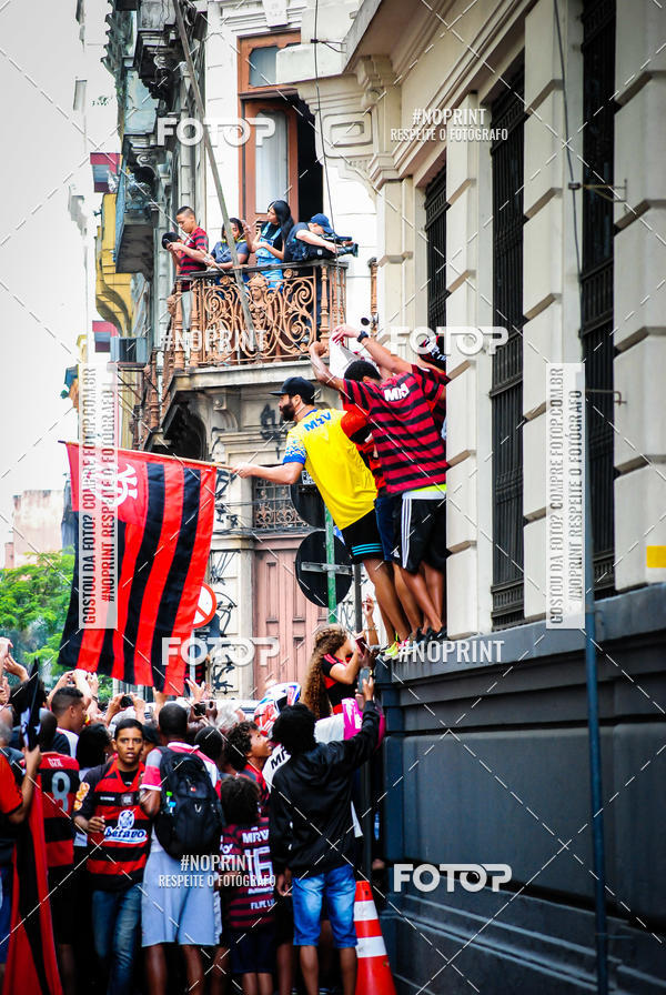 Compre suas fotos do eventoFlamengo Campe�o da libertadores - Chegada dos jogadores no Fotop