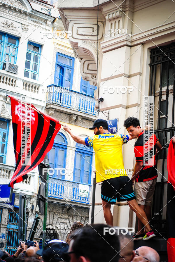 Compre suas fotos do eventoFlamengo Campe�o da libertadores - Chegada dos jogadores no Fotop