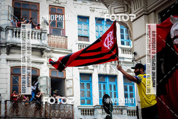 Compre suas fotos do eventoFlamengo Campe�o da libertadores - Chegada dos jogadores no Fotop
