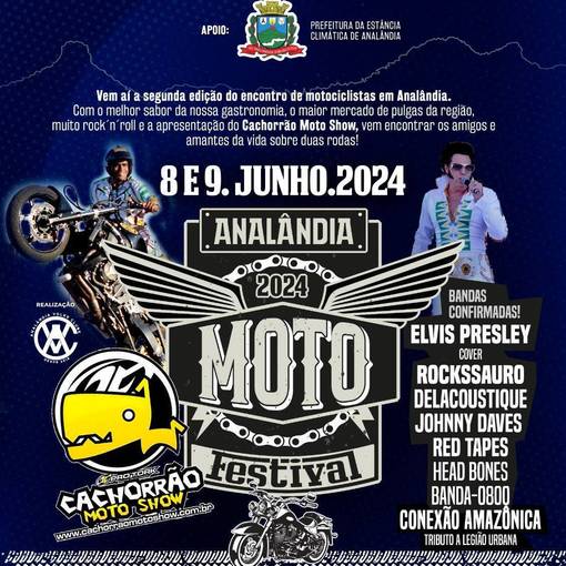 Capa do evento 2 Trilho Beneficente Analandia