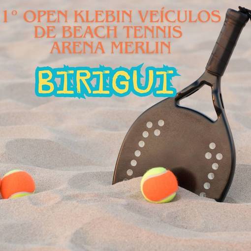 Event cover 1� OPEN KLEBIN VE�CULOS DE BEACH TENNIS ARENA MERLIN JK200  