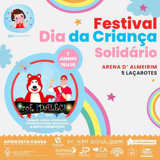 Portada del evento Festival da Crian�a Solid�rio 2024 - Ritinha La�arote