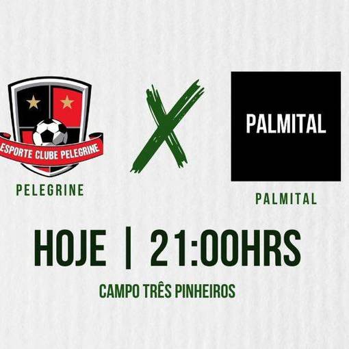 Copertura dell'evento Pelegrine X Palmiltal  [1 Taa Barra Bonita de Futebol Suo]