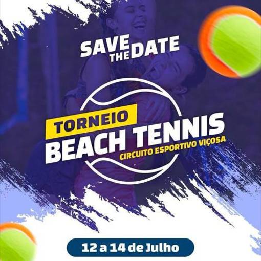 Event cover Torneio de Beach Tennis - Circuito Esportivo Viosa