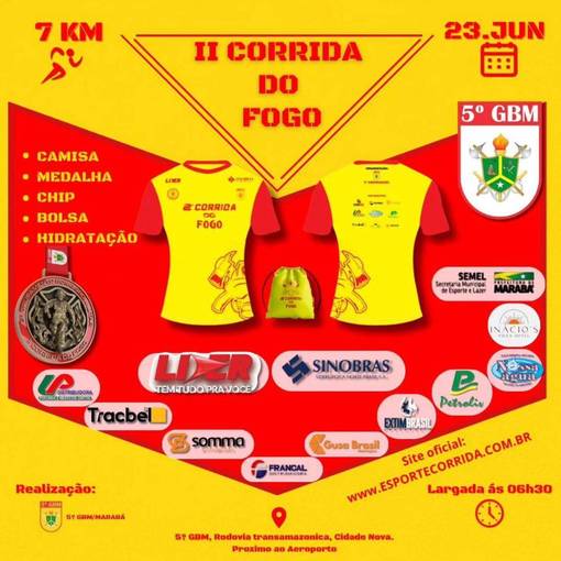 Event cover II CORRIDA DO FOGO