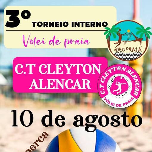Event cover 3 Torneio Interno Volei de Praia - CT Cleyton Alencar
