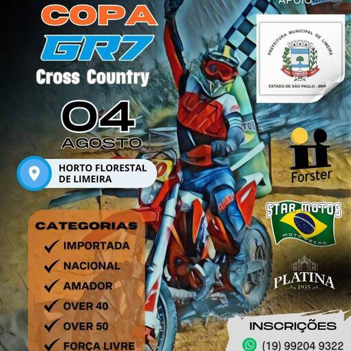 Capa do evento Copa GR7 Cross Country - Etapa Limeira -sp