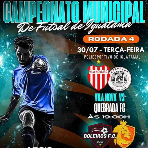 Event cover Camp. Munic. de Futsal de Iguatama Rodada 4 
