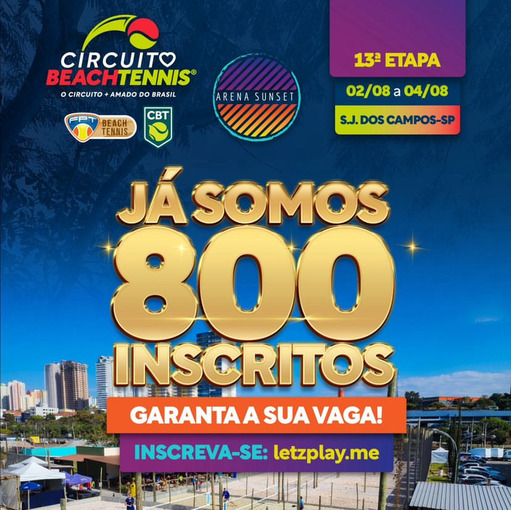 Event cover Circuito Beach Tennis - 13 etapa - SJC