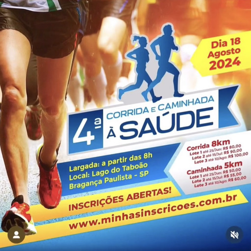Event cover 4� Corrida � Caminhada � Sa�de - Santa Casa