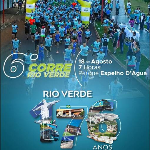 Event cover 6 CORRE RIO VERDE 176 ANOS 
