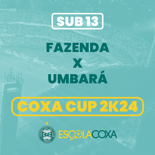 Event cover Coxa Cup 2k24 - Sub 13 - Fazenda x Umbar 