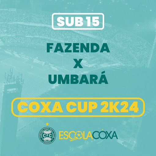 Event cover Coxa Cup 2k24 - Sub 15 - Fazenda x Umbar