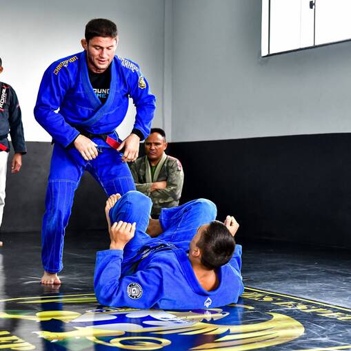 Event cover CASERNA BJJ - SEMINÁRIO CALASANS CAMARGO JR