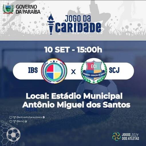 Event cover JOGO DA CARIDADE