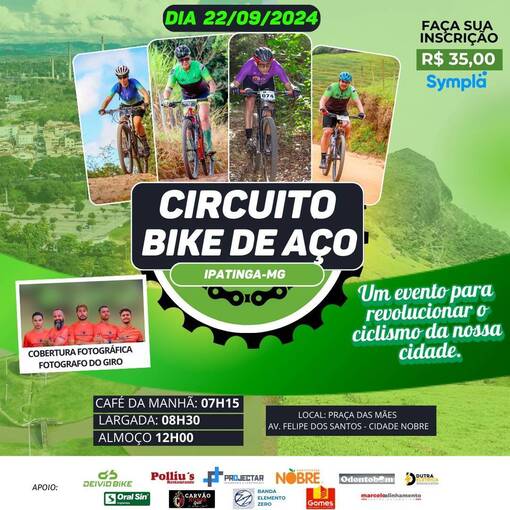Event cover Circuito Bike de Ao - Ipatinga