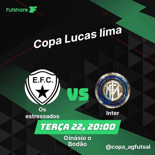 Event cover Os estressados x Inter - Copa Lucas Lima