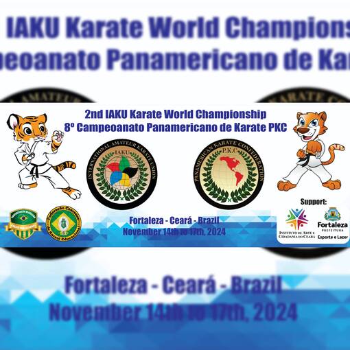 Copertura dell'evento IAKU World Karate Championship 2024, Fortaleza, Cear�, Brazil - 14 a 17 de Novembro de 2024