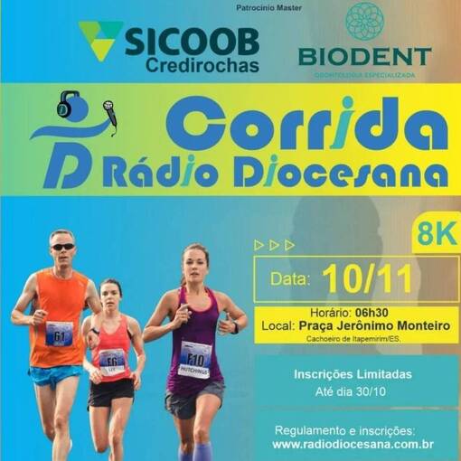 Event cover Corrida Rdio Diocesana