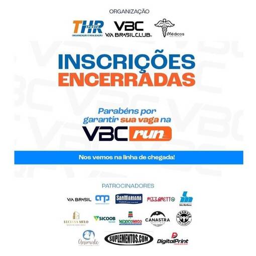 Event cover 1 CORRIDA VBC RUN