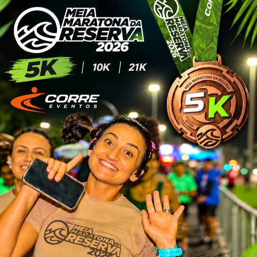 Event cover (5k NOTURNA)7ºMEIA MARATONA DA RESERVA 