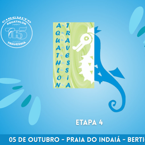 Event cover 05 DE OUTUBRO ? ETAPA 4 CIRCUITO TH5 DE AQUATHLON E TRAVESSIA ? BERTIOGA