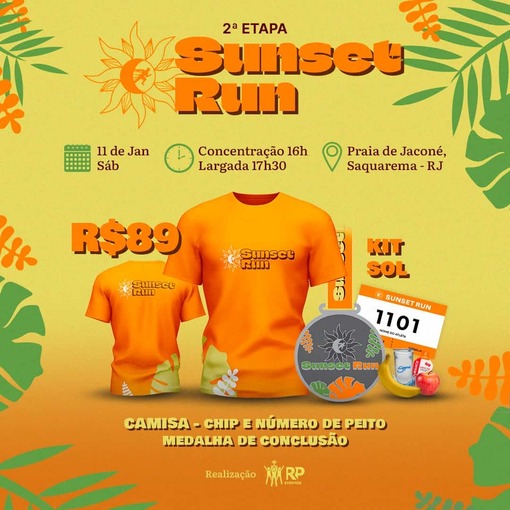 Event cover Sunset Run Saquarema
