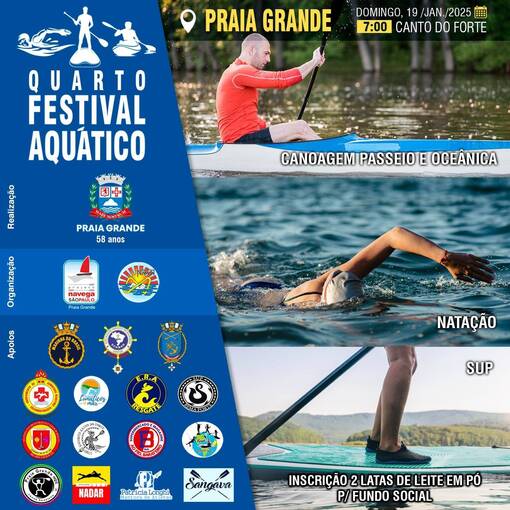 Event cover 4� Festival aquatico de Praia grande