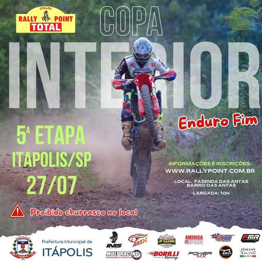 Event cover COPA INTERIOR RALLY POINT - Itapolis - sp 5 etapa
