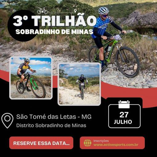 Couverture de l'vnement 3 trilho Sobradinho de Minas
