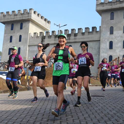 Corrida O Castelo trail in Fotop
