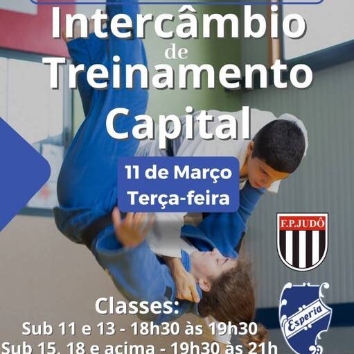 Event cover Treino intercambio Clube Esperia 11-03-2025