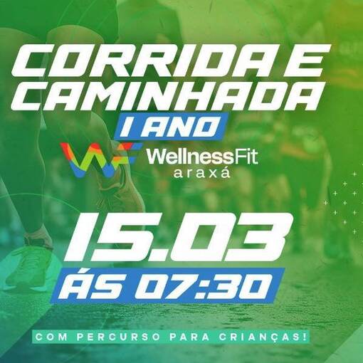 Event cover Corrida e Caminhada WellnessFit