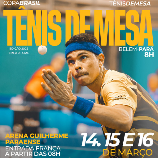 Copertura dell'evento COPA DO BRASIL DE T�NIS DE MESA 2025 - BEL�M/PA