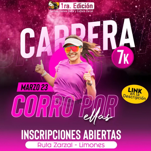 Event cover CARRERA CORRO POR ELLAS 7K