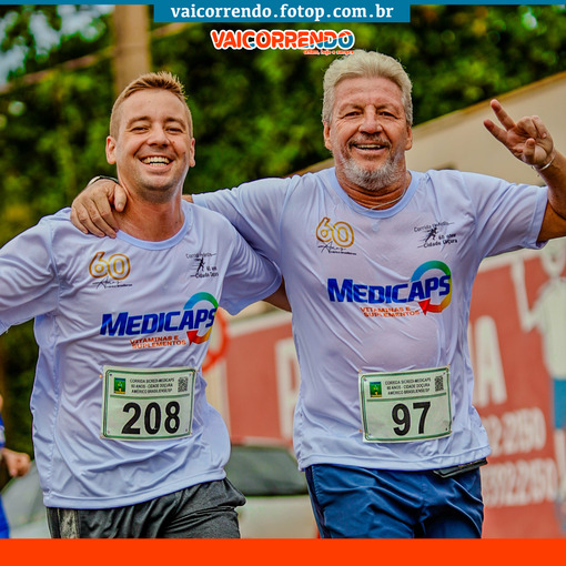 Event cover Corrida Sicredi/Medicaps - 60 anos Cidade Doçura | 2025 