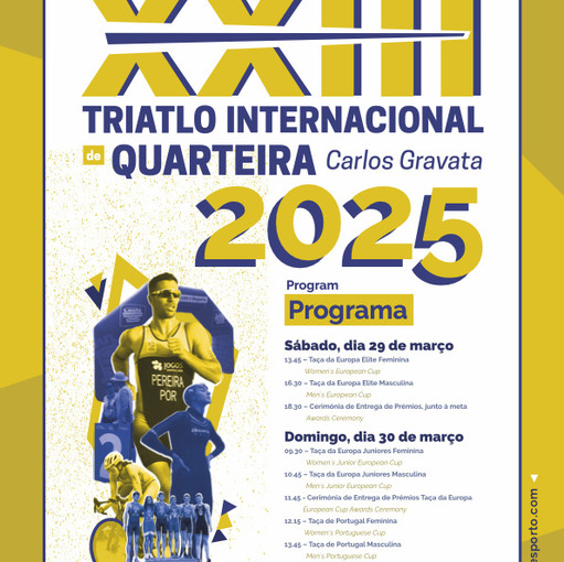 Event cover XXIII Triatlon Internacional de Quarteira | Sbado - 29/03