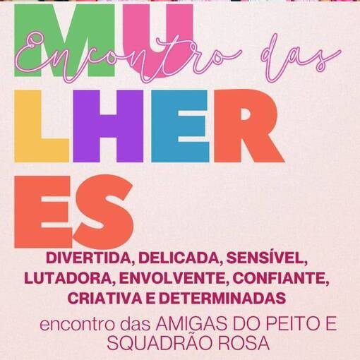 Event cover SQUADRO ROSA - ENCONTRO DE MULHERES