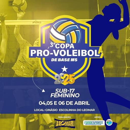 Event cover Copa Pr-voleibol de Base MS - Sub 17 Feminino