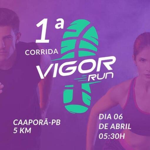 Event cover 1� Corrida Vigor Run