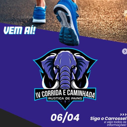 Event cover IV Corrida e Caminhada Rstica de Pains 2025