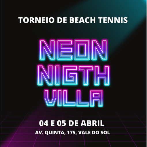 Event cover Neon Night Villa