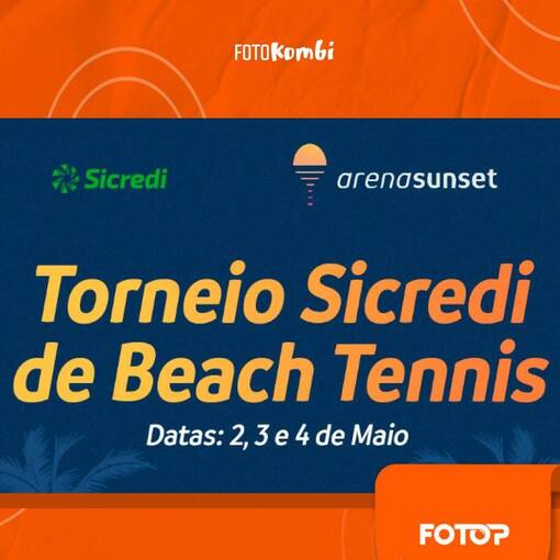 Event cover TORNEIO SICREDI DE BEACH TENNIS - SBADO