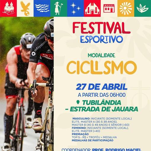 Portada del evento Ciclismo Aniversrio de Me do Rio 