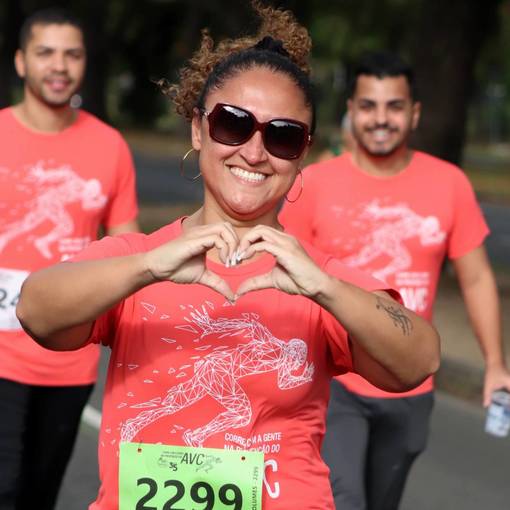 Event cover Corre com a gente na preveno do AVC
