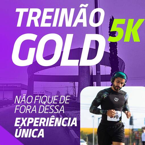 Event cover Treinão Gold 5km 