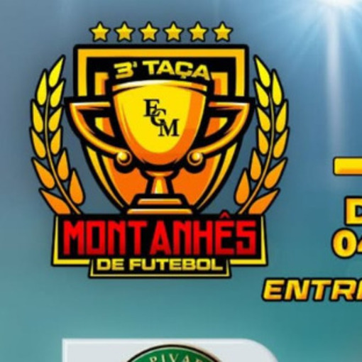 Capa do evento 04/05/2025 DOMINGO MONTANHES DE FUTEBOL 