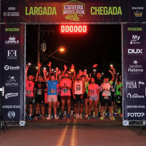 Capa do evento LOUVEIRA NIGHT RUN 2025