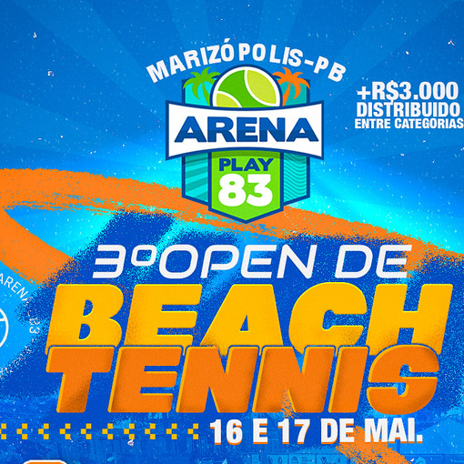 Portada del evento 3 OPEN - ARENA PLAY 083 - MARIZPOLIS